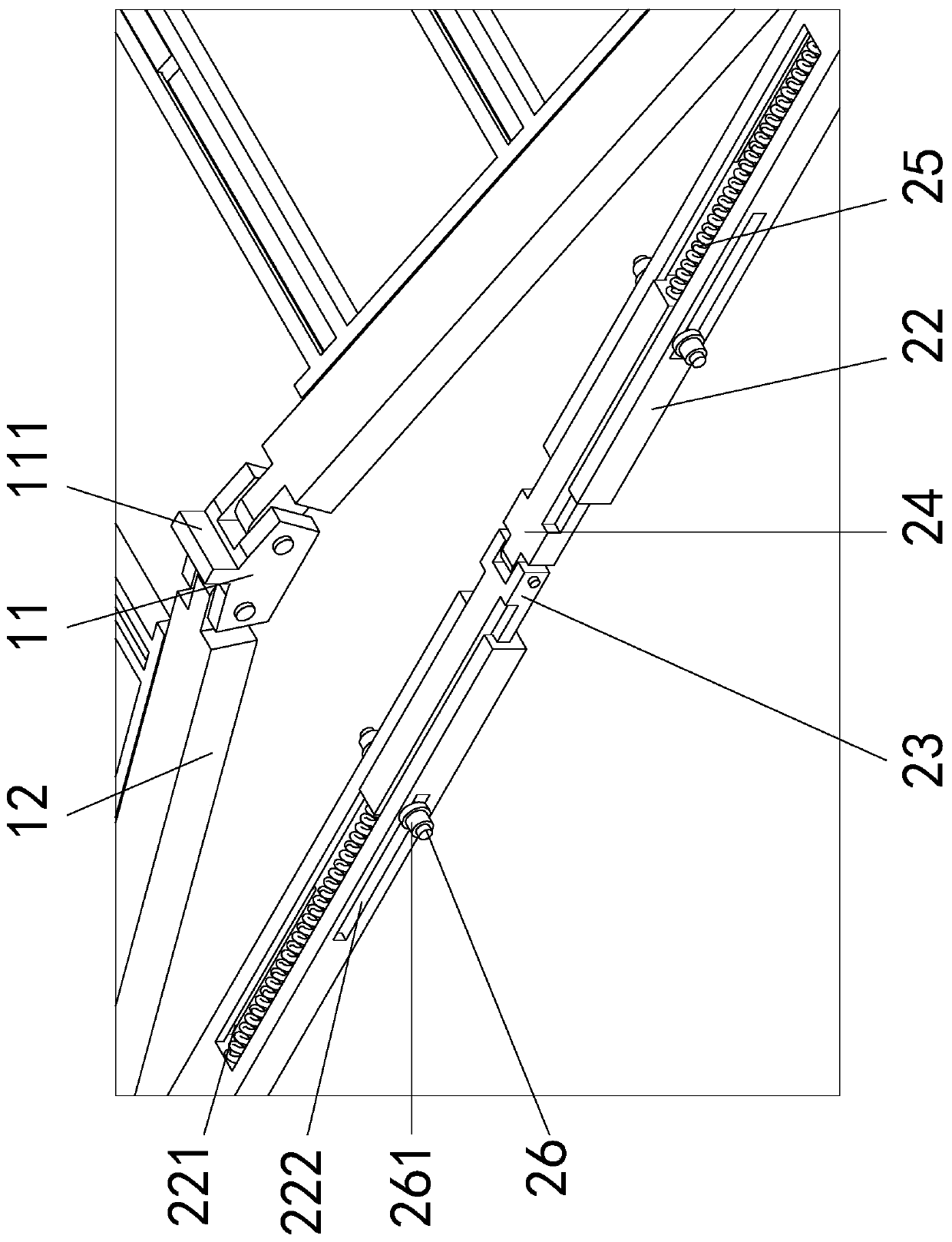 Assembled light steel structure roof