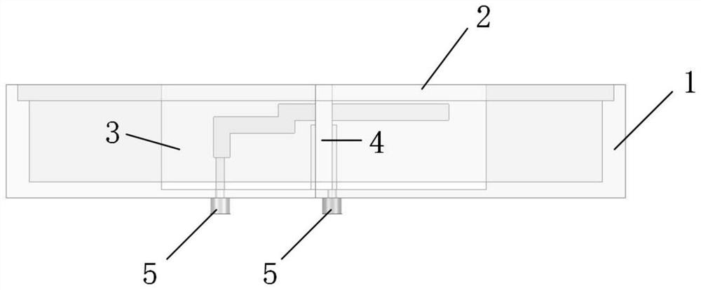 A wide-bandwidth beam dual-polarization directional antenna conformable to metal substrates