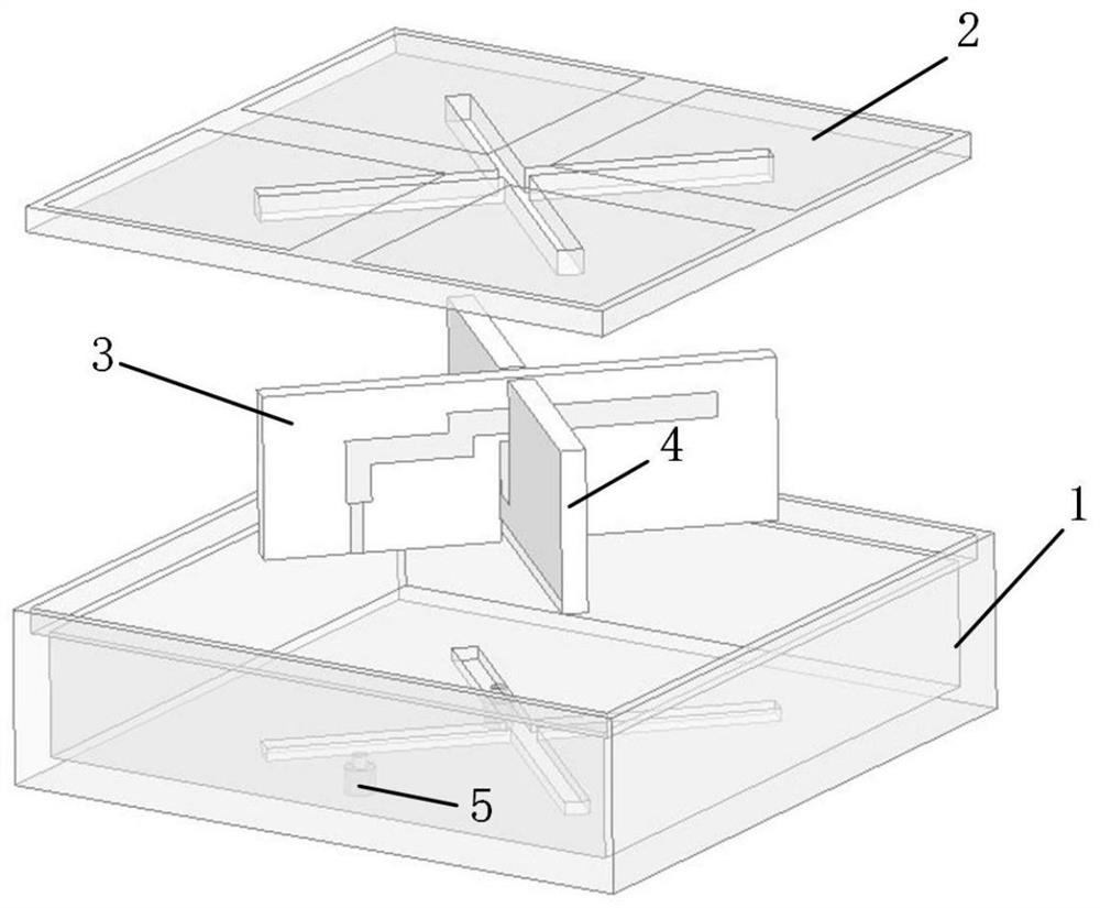 A wide-bandwidth beam dual-polarization directional antenna conformable to metal substrates