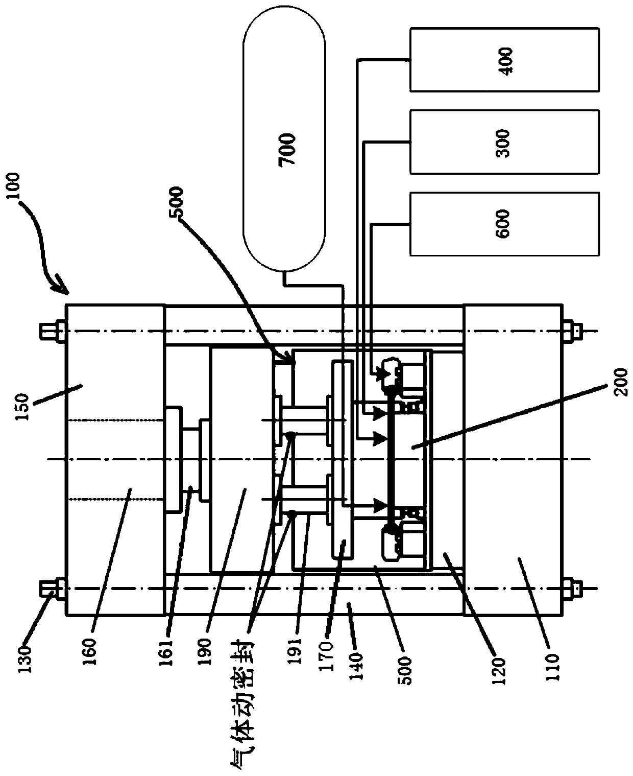 Hot metal gas forming and quenching system and process