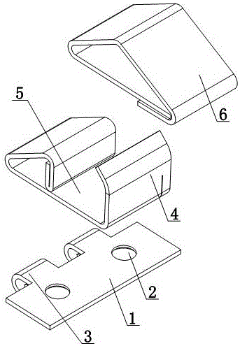 Solar hot water tank sliding frame