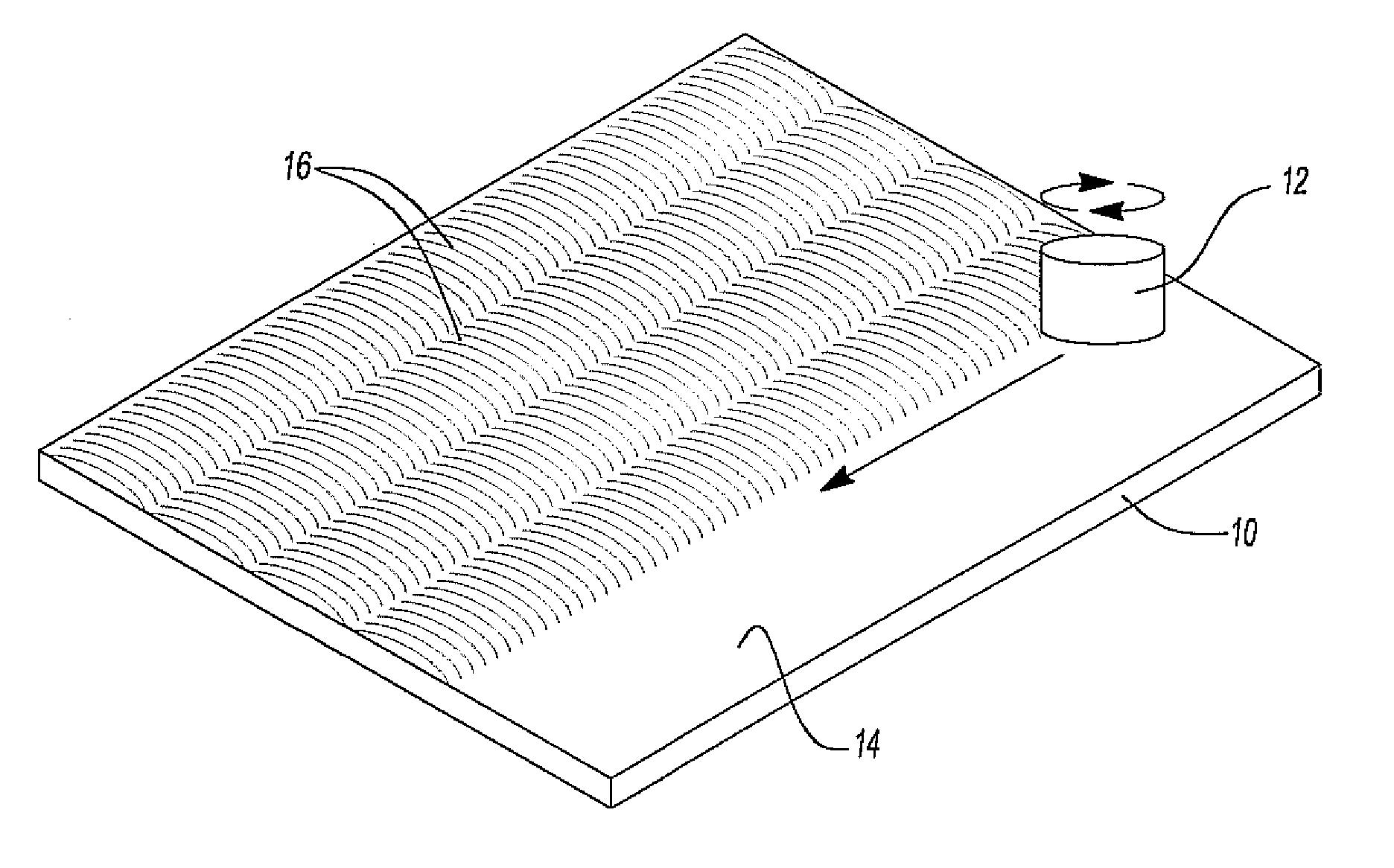 Method for developing fine grained, thermally stable metallic material
