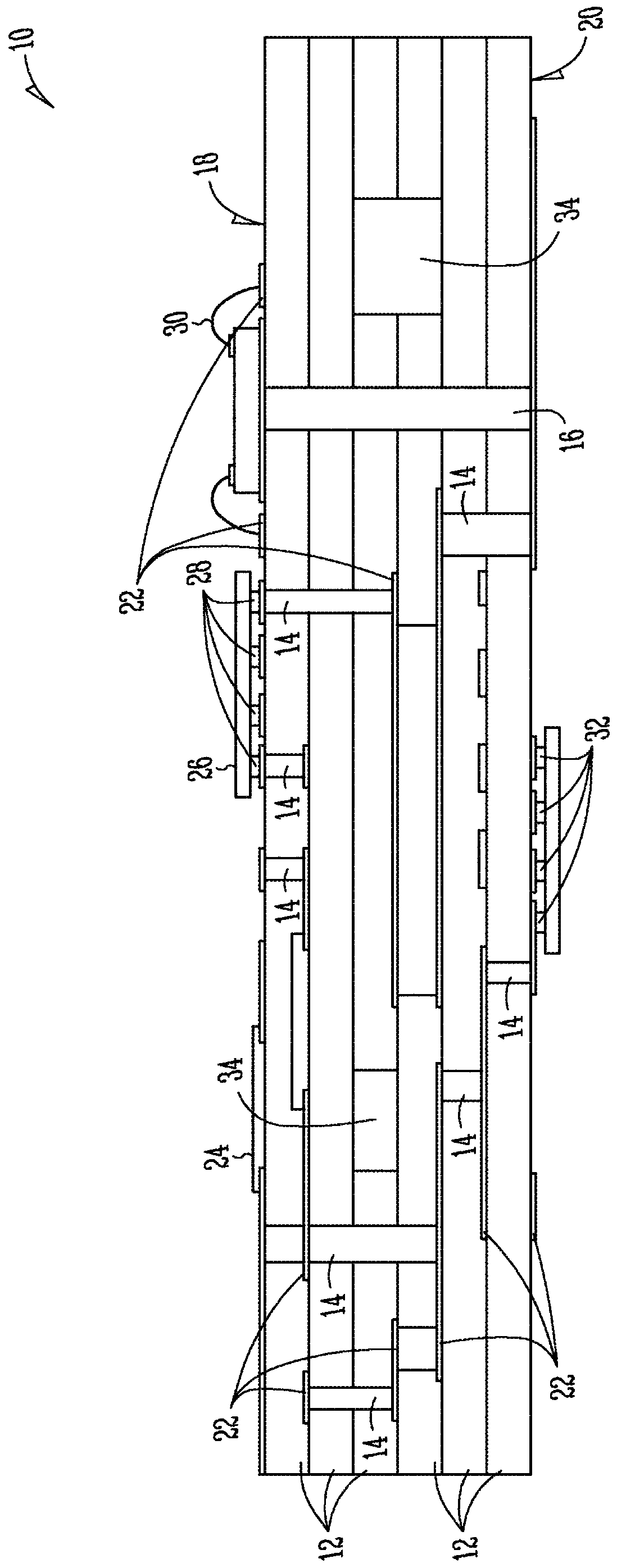 Substrate including polymer and ceramic cold-sintered material