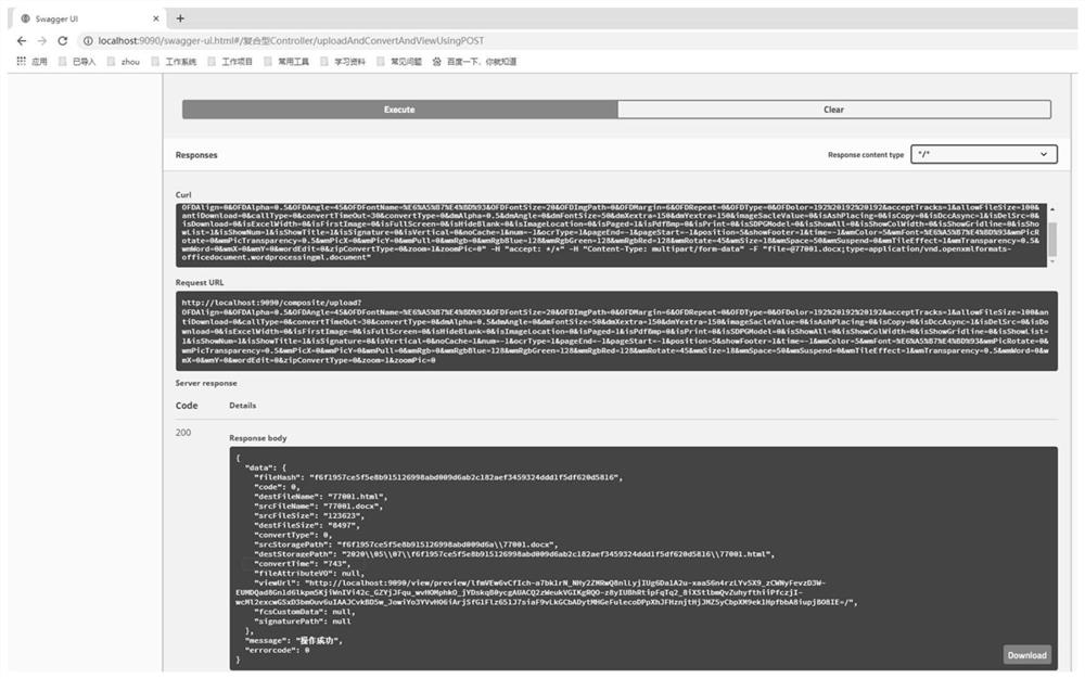 Method for realizing instant previewing of file