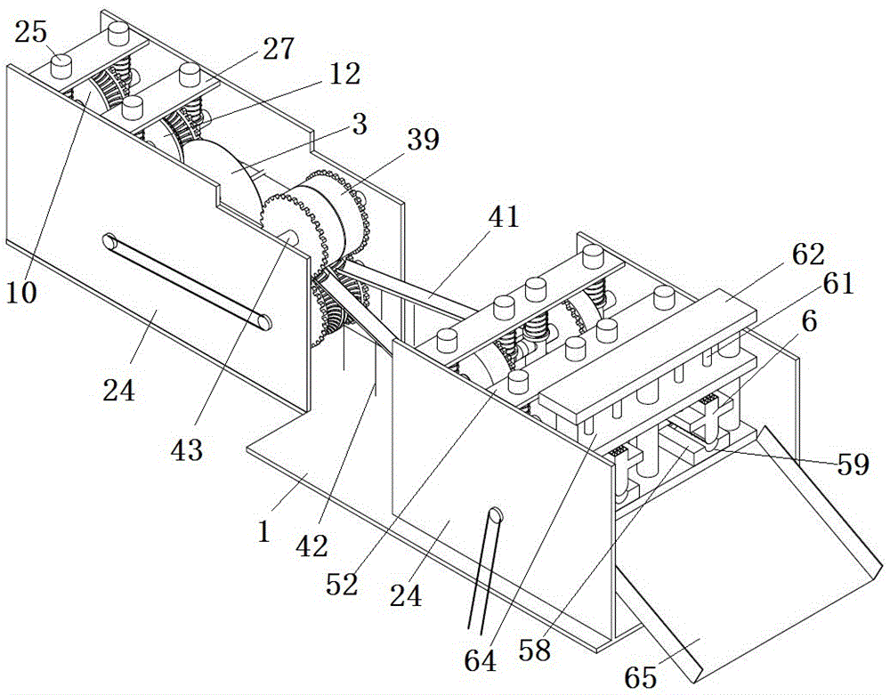 Scalloped-kidney-shaped sausage machine and use method thereof