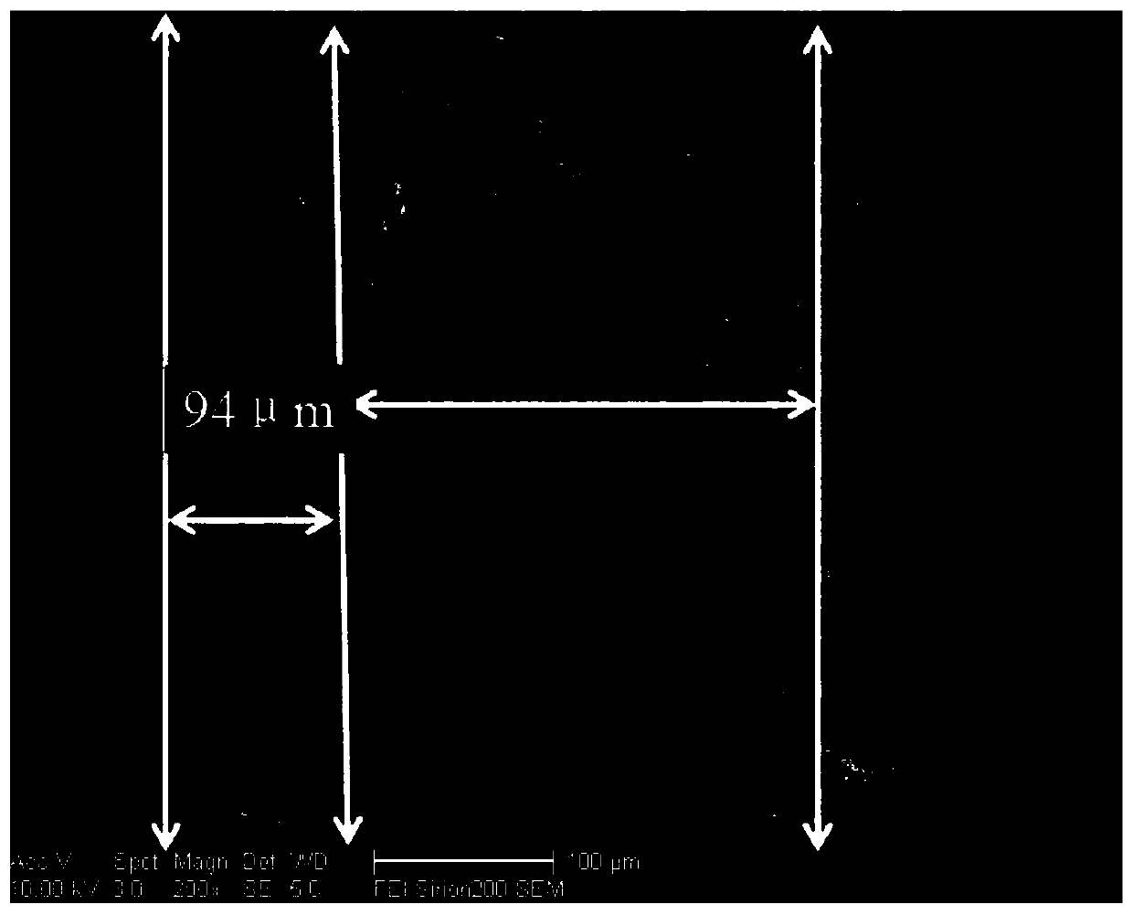 Preparation method of bicomponent asymmetric hollow fiber ceramic membrane with petal-shaped cross section