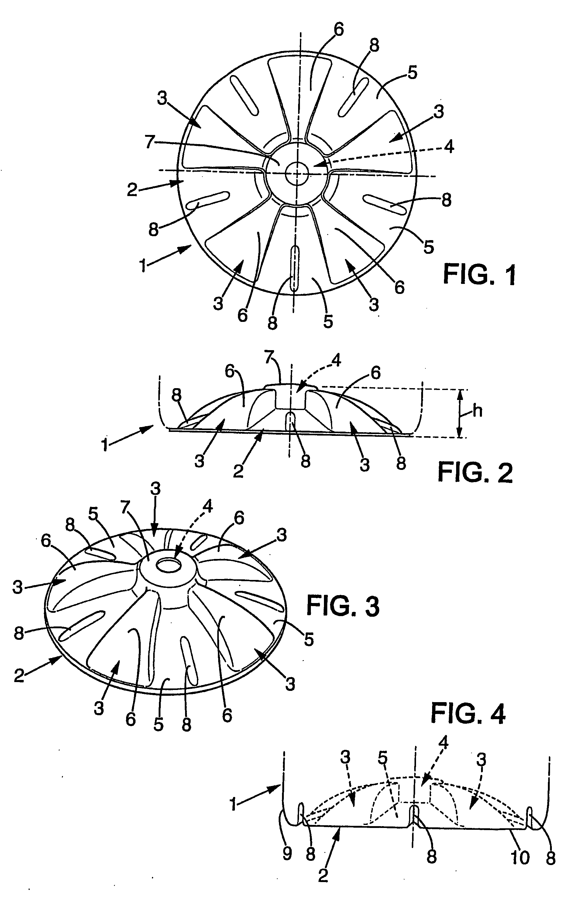 Container, In Particular a Bottle, Made of Thermoplastic Material