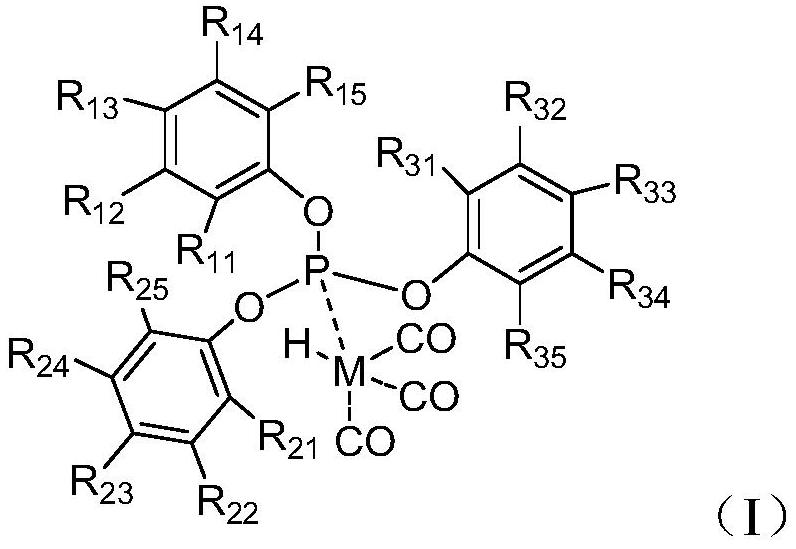 Olefin hydroformylation catalyst composition and hydroformylation process