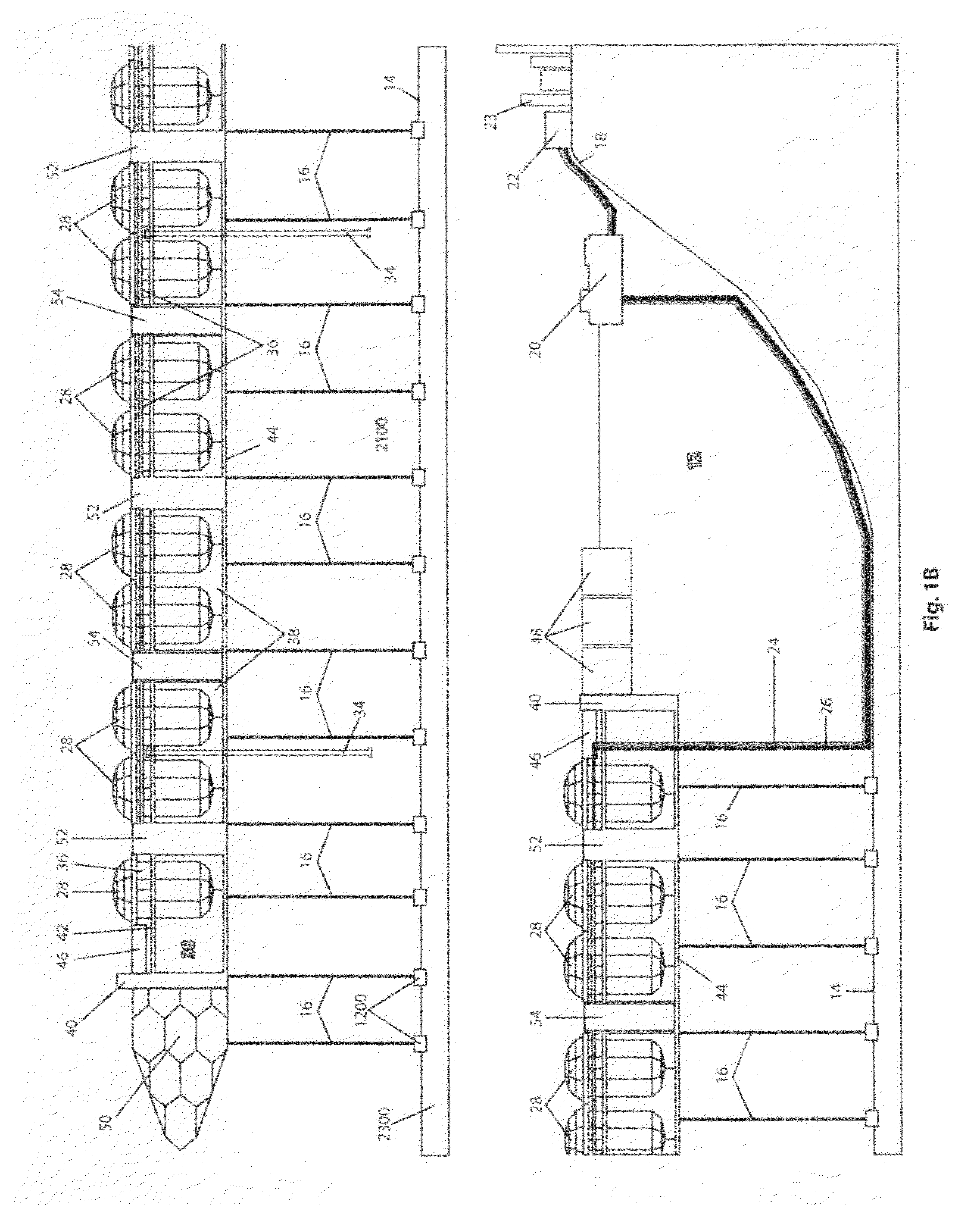 Floating solar energy conversion and storage apparatus