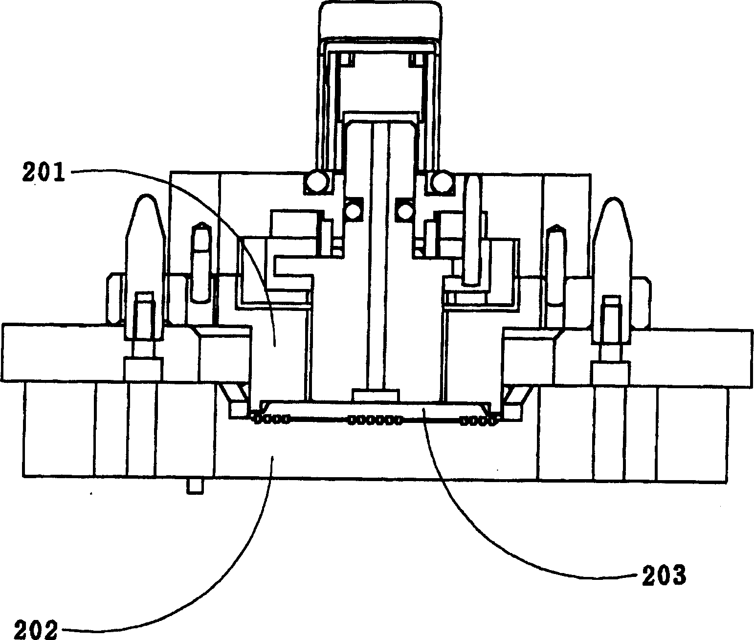 Integrated circuit plug socket having signal switching device and electron element testing method