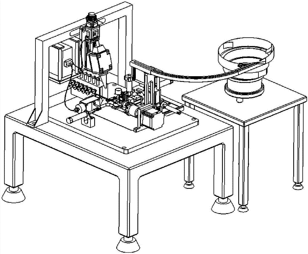 A preparation method and device for socketed hollow copper tube based on laser cutting and welding