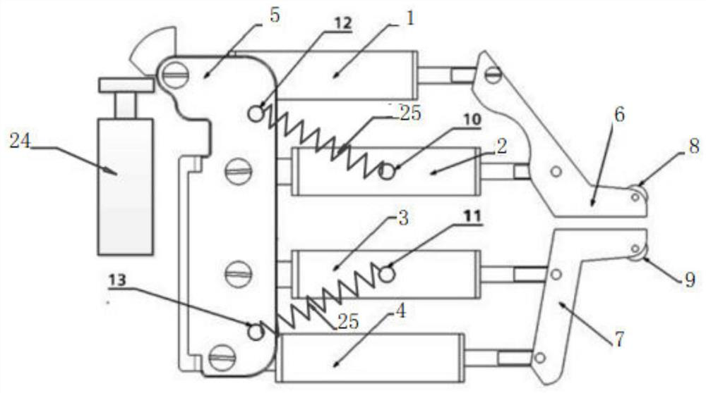 An adaptive finger gripping device