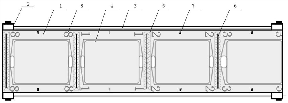 X-ray luggage safety inspection conveyor belt