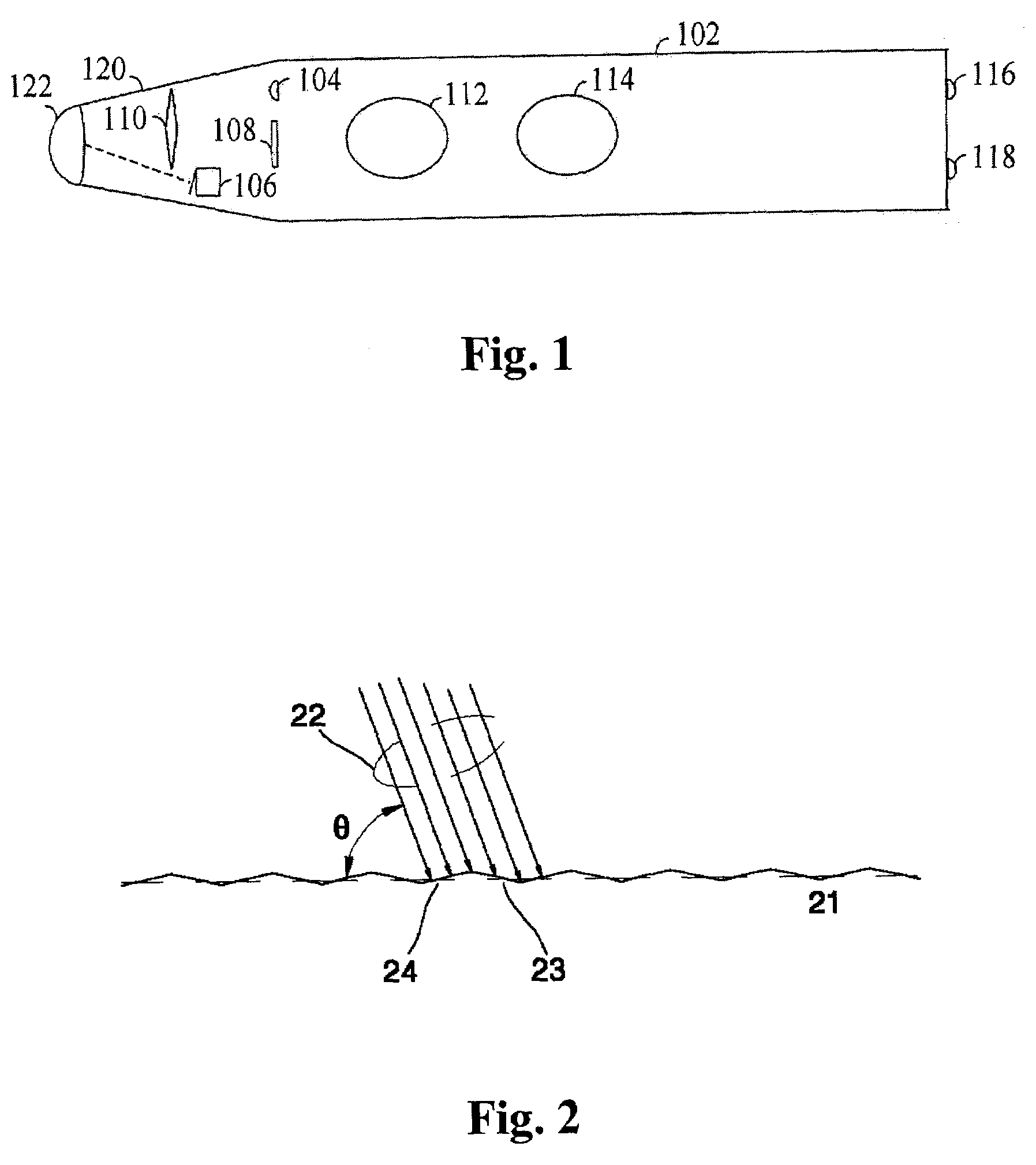 Pen type optical mouse device and method of controlling the same