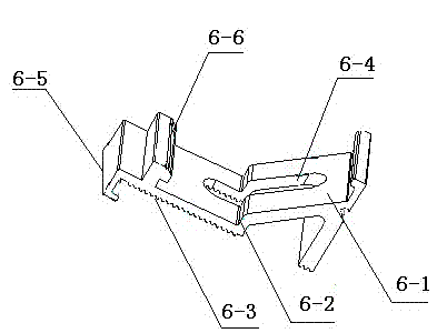 Side surface fast mounting mechanism for photovoltaic bracket