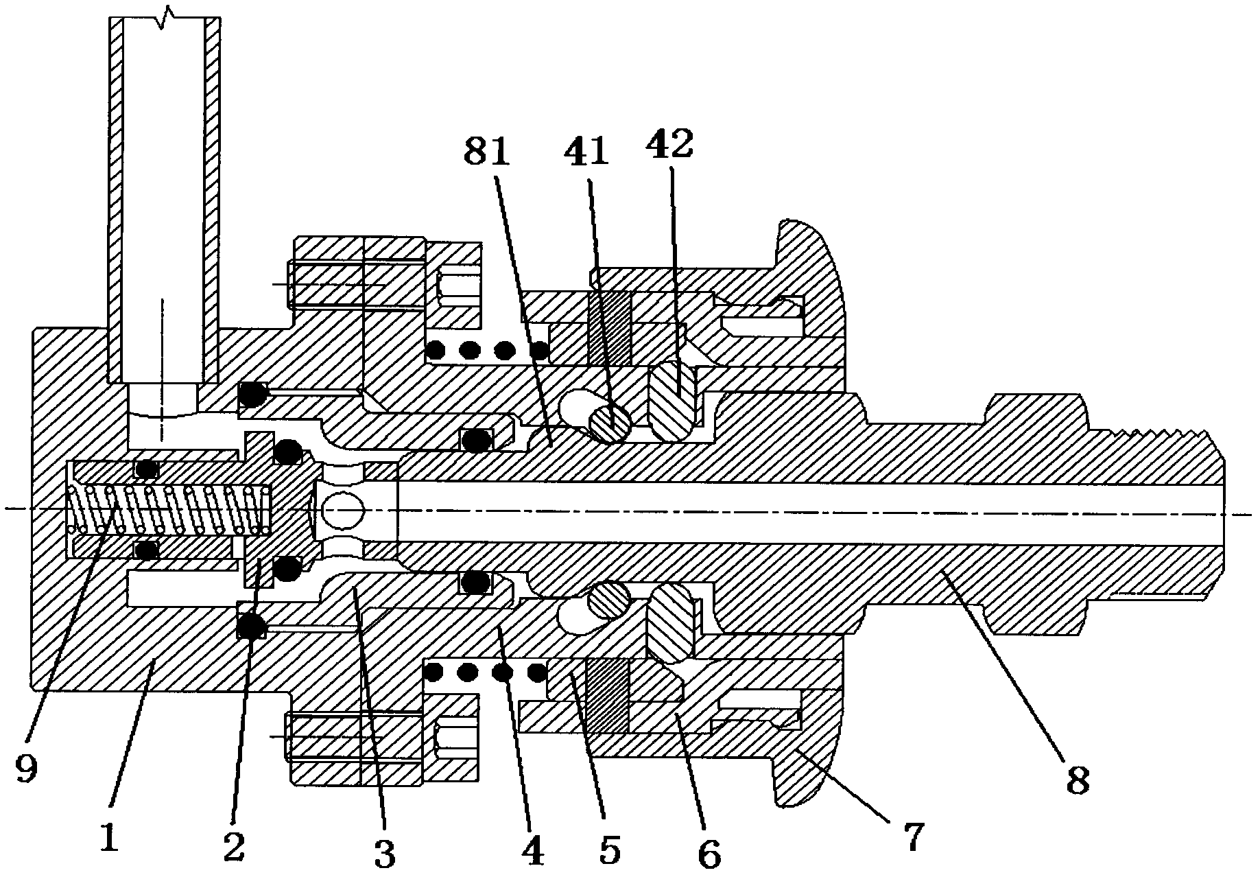 Vacuum aspiration air source terminal