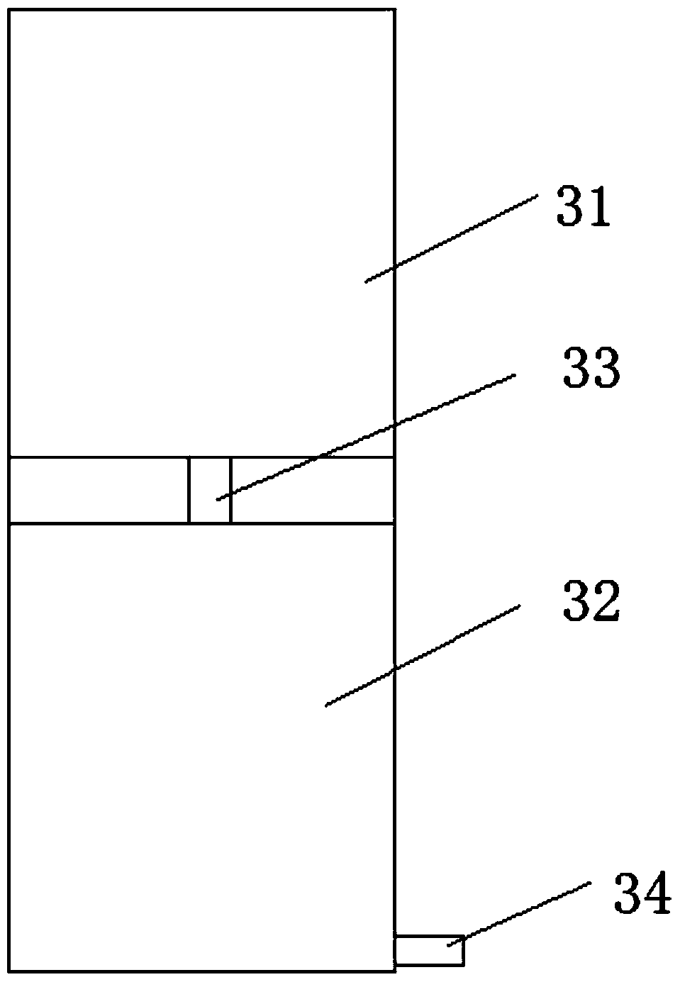 Flow rate and life test method of static pressure filter element