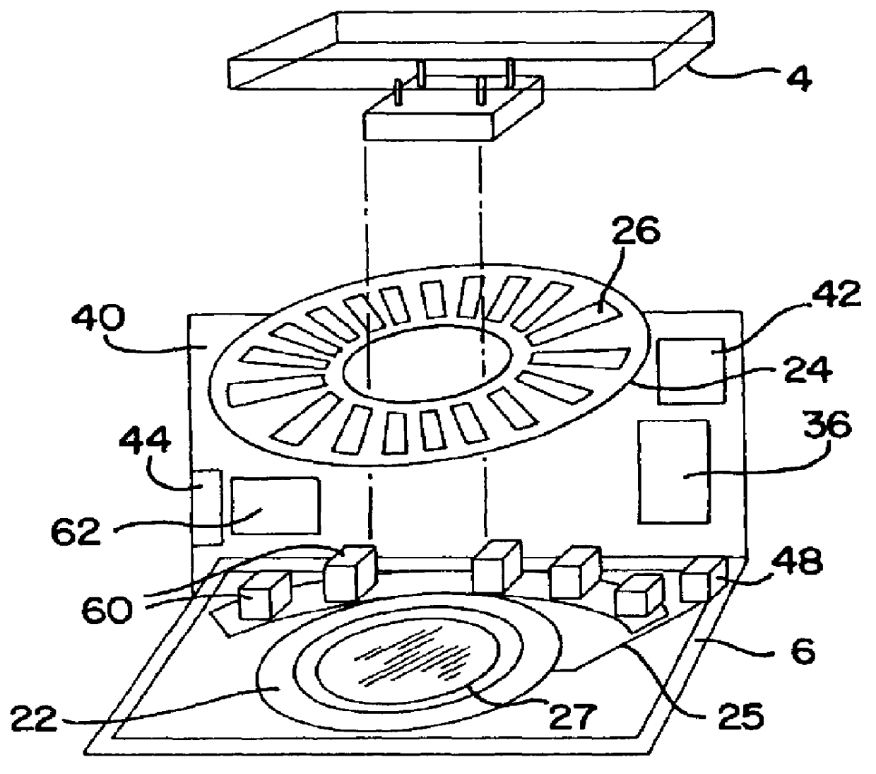 Method and apparatus for rinsing a microscope slide