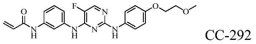 Heterocyclic nitrogen compound acting as tyrosine kinase inhibitor