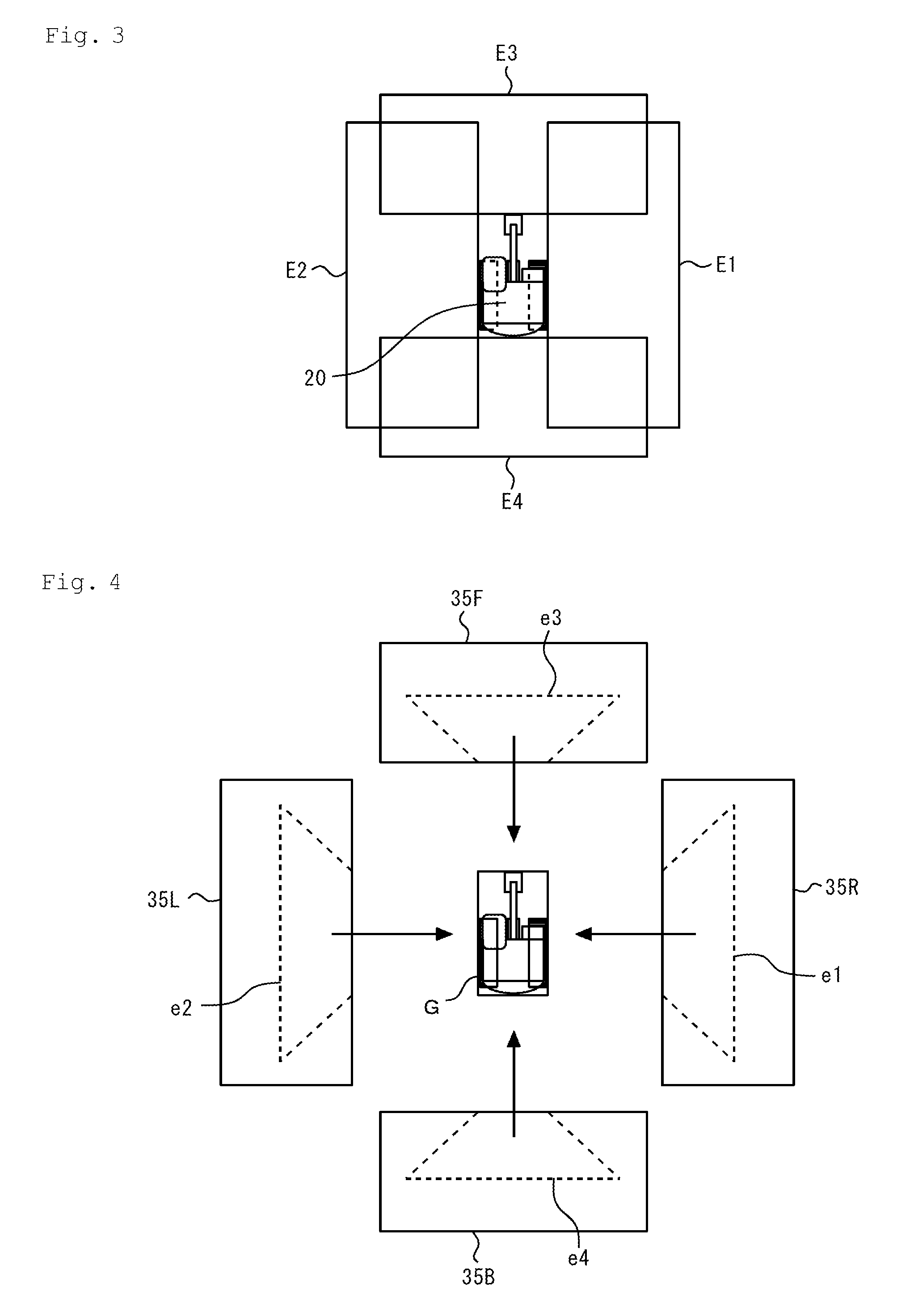Device for monitoring surroundings of machinery