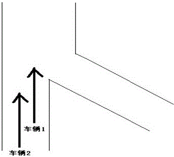 A method for pushing alarm information based on vehicle-to-vehicle communication