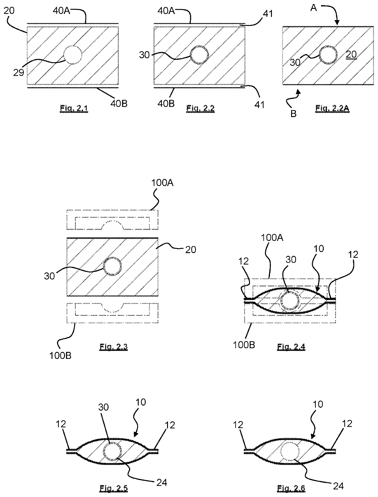 Reinforced sound-absorbing panel and method for the production thereof