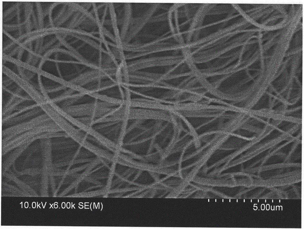 Method for efficiently preparing titanium-based-carbon three-dimensional crimped nano fibers