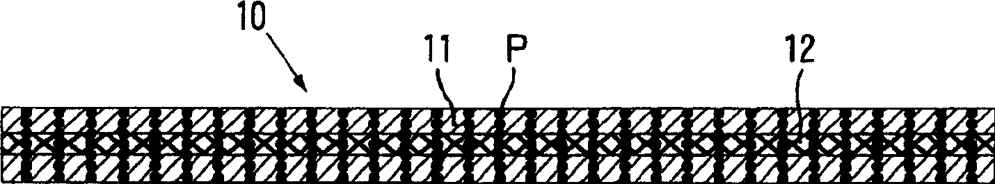 Anisotropic conductive sheet, its manufacturing method, and inspection device for circuit board