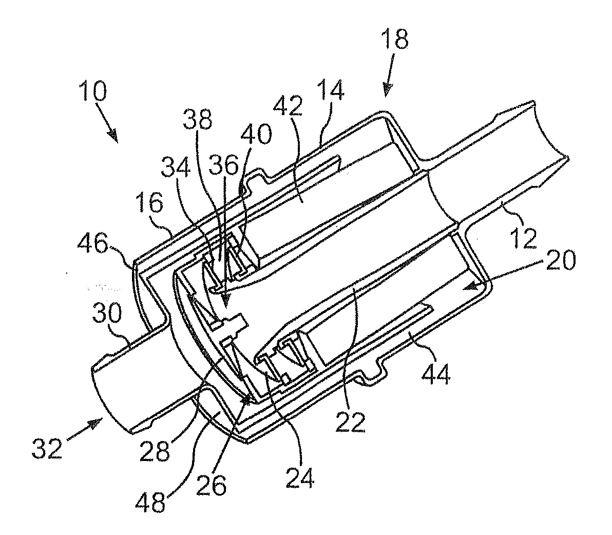 Device for Aeration and Ventilation of a Fuel System