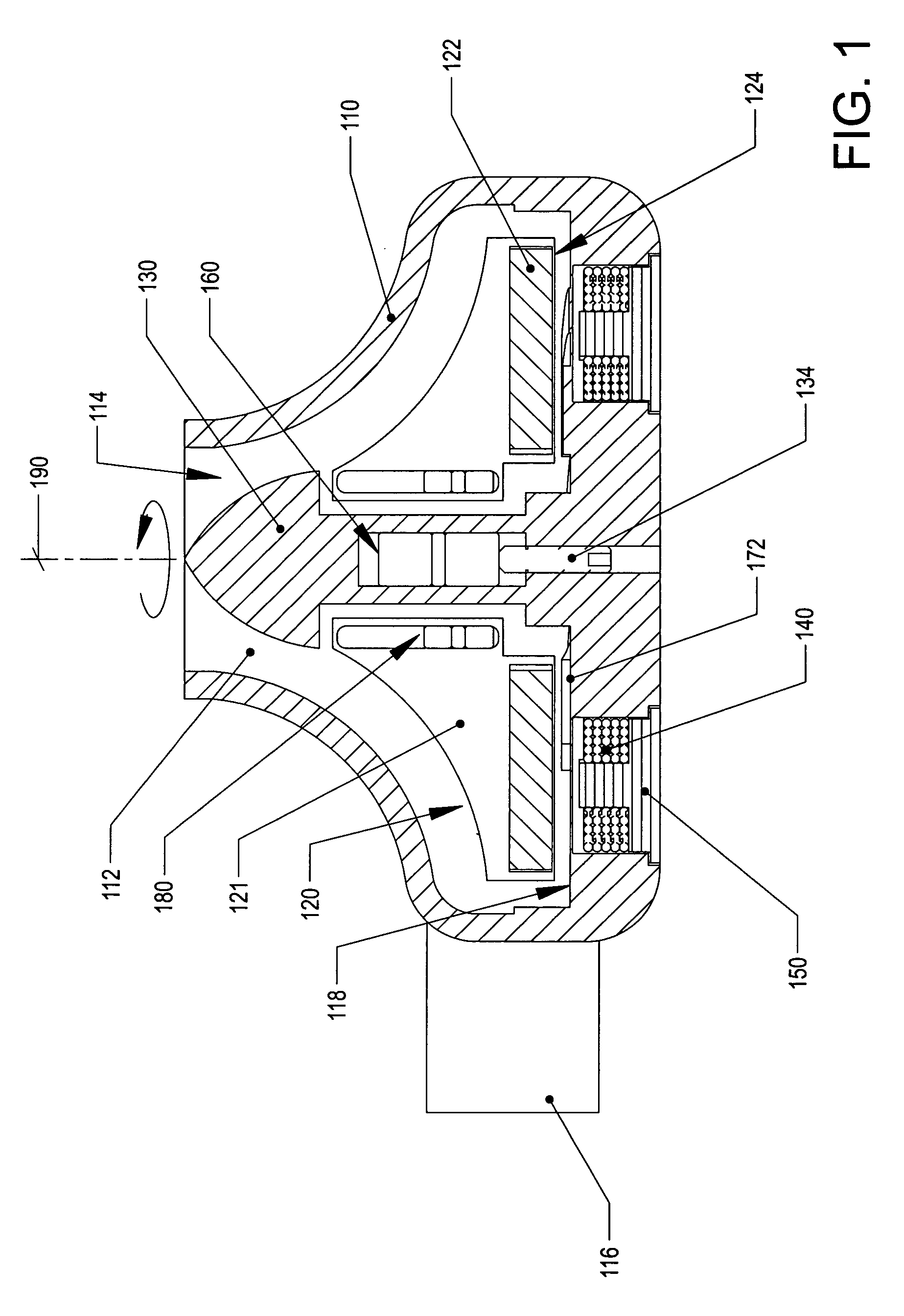 Rotary blood pump