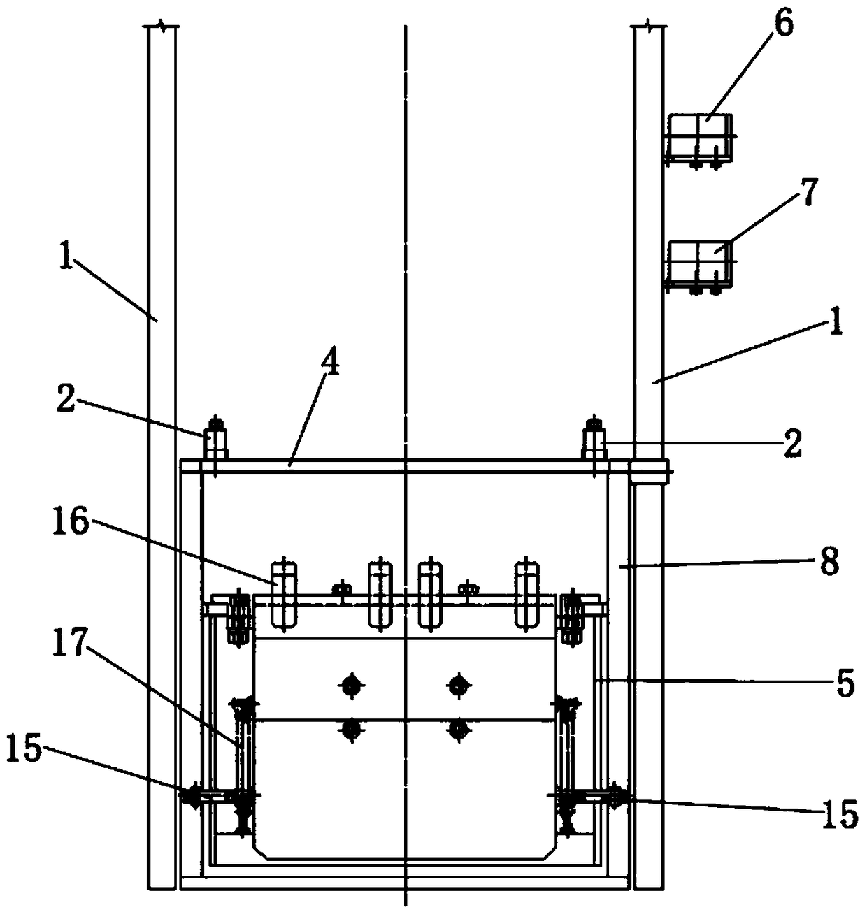 Dynamic automatic weighing system for kitchen garbage truck