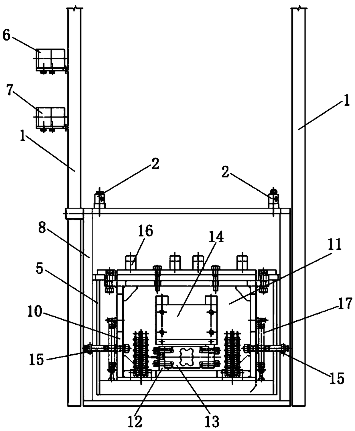 Dynamic automatic weighing system for kitchen garbage truck