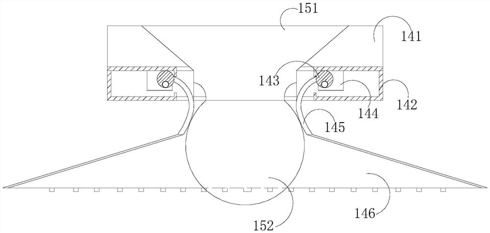 Chemical liquid reaction kettle capable of uniformly conveying materials