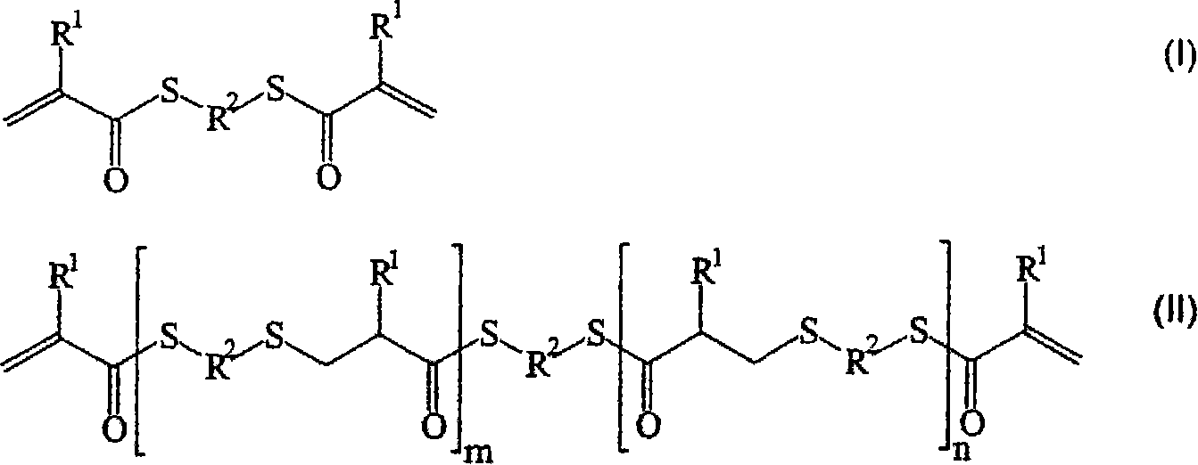 Thio(meth)acrylates, mixtures for preparing transparent plastics, transparent plastics, and method for their production and use