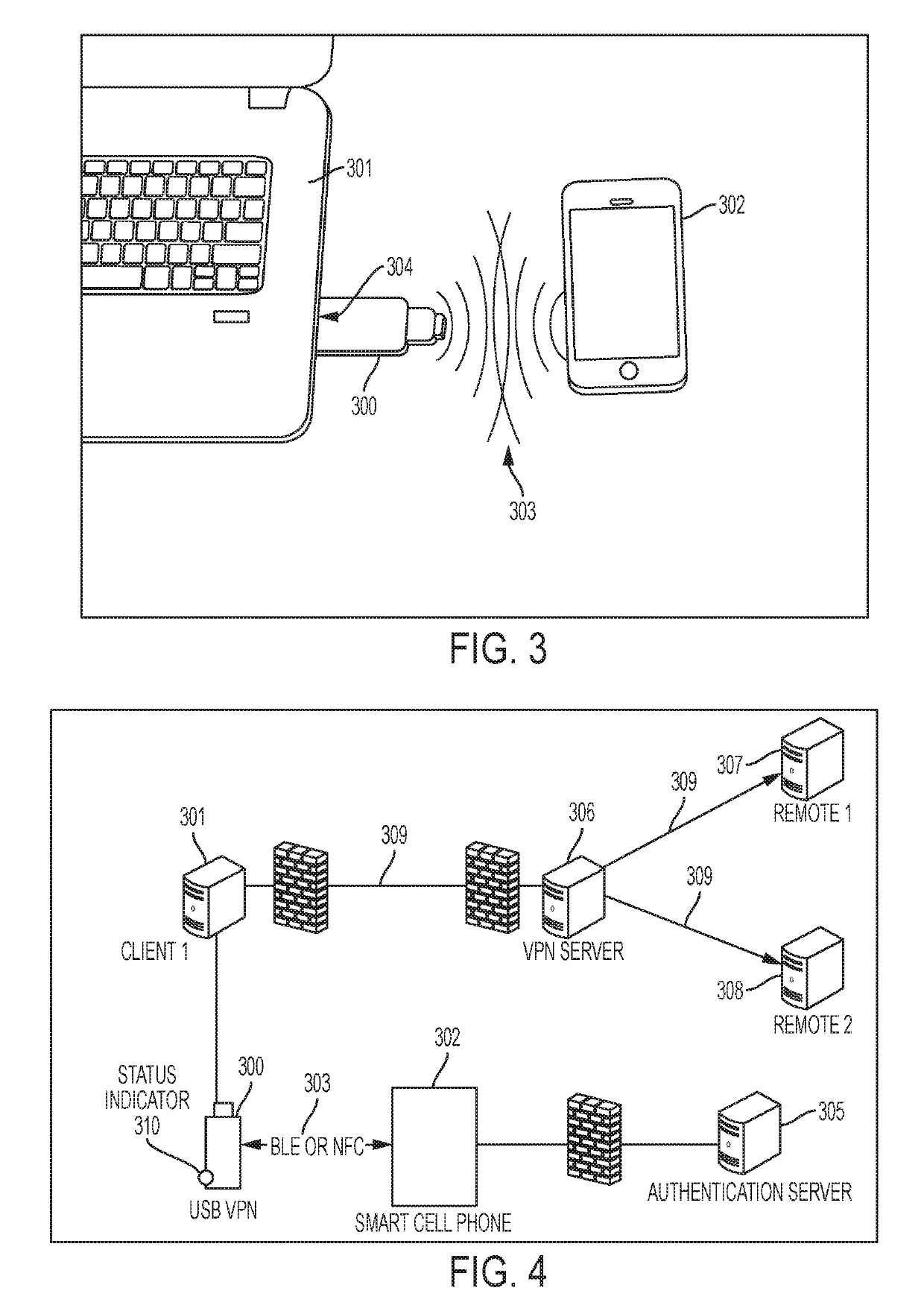 Method and apparatus of implementing a VPN tunnel