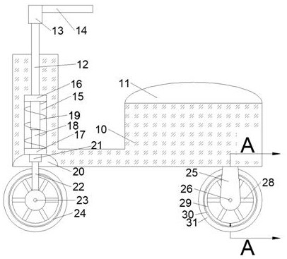 An electric vehicle device for deflating rear tires during emergency braking