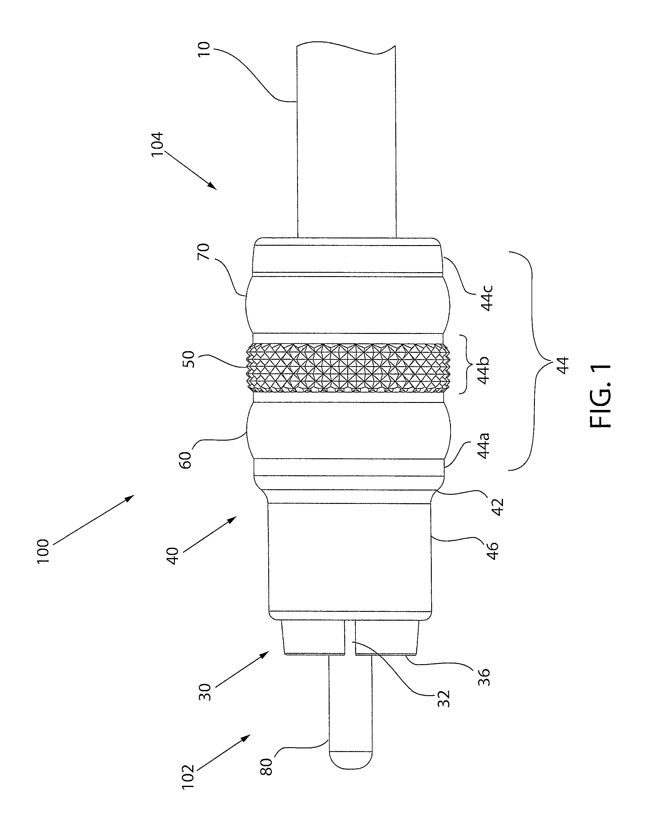 Sure-grip RCA-type connector and method of use thereof