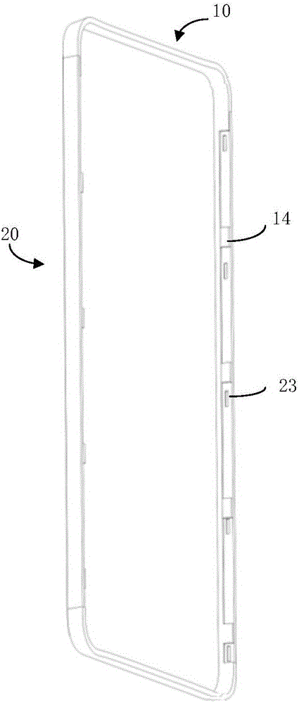 Metal-plastic double-layer mobile phone shell and manufacturing method thereof