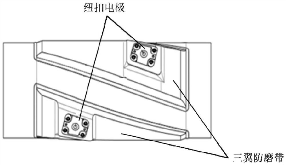 Button electrode structure for resistivity imaging logging-while-drilling instrument