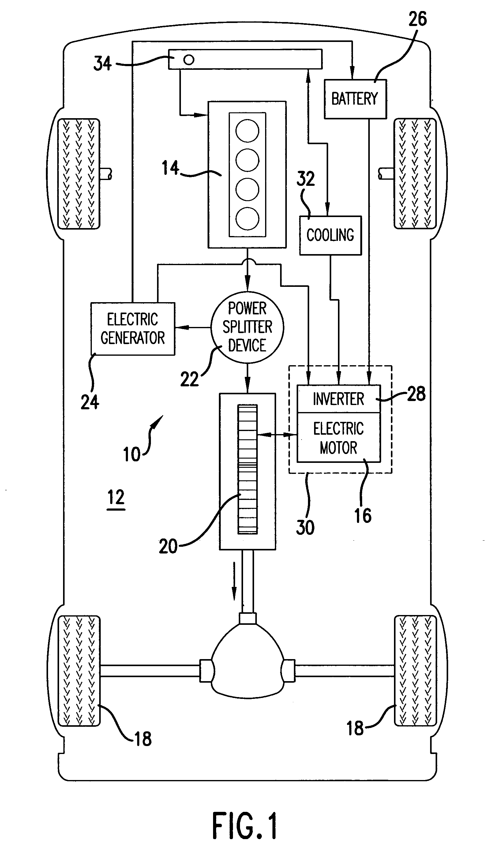 Cooling arrangements for integrated electric motor-inverters