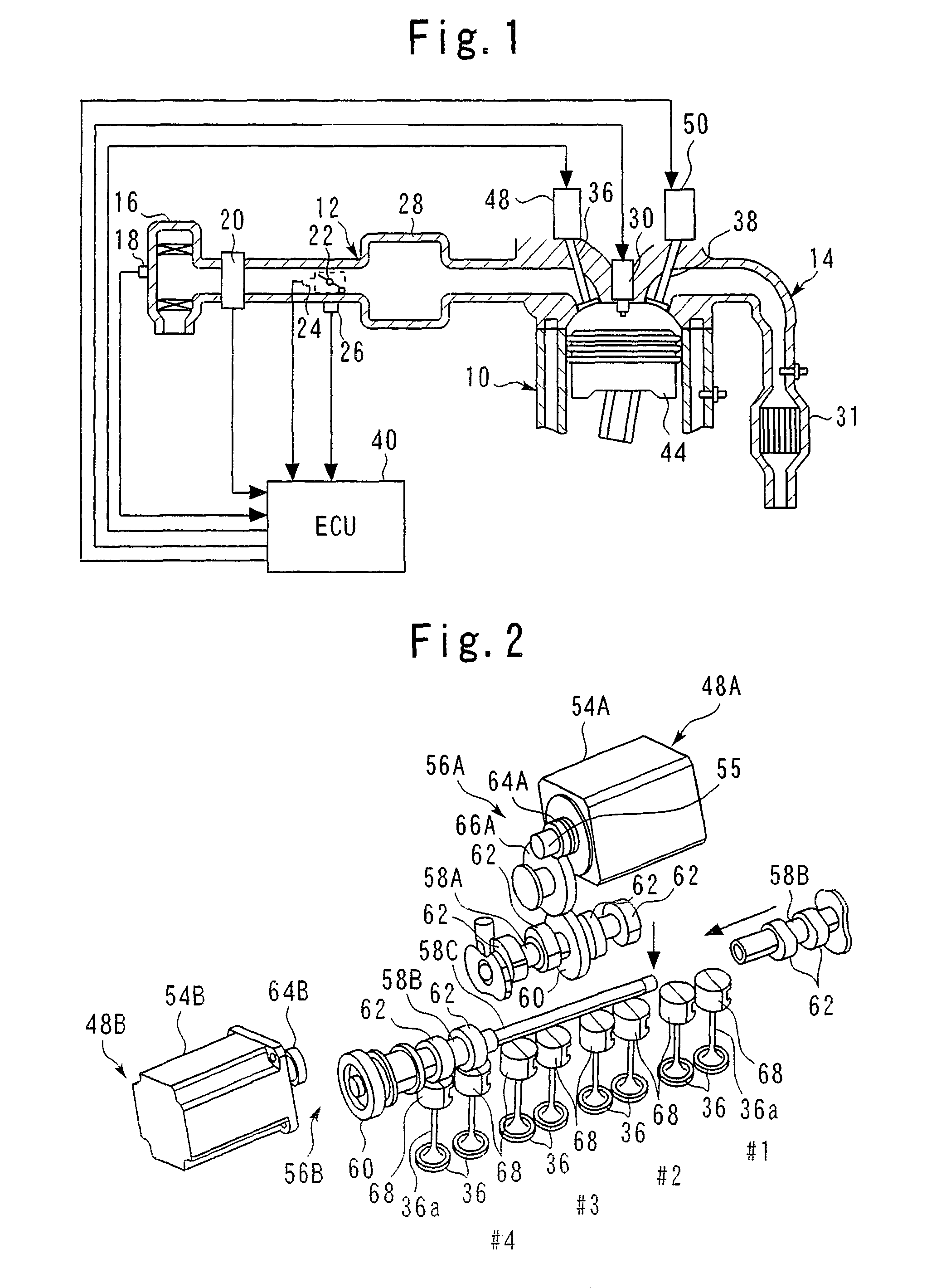 Valve train for internal combustion engine