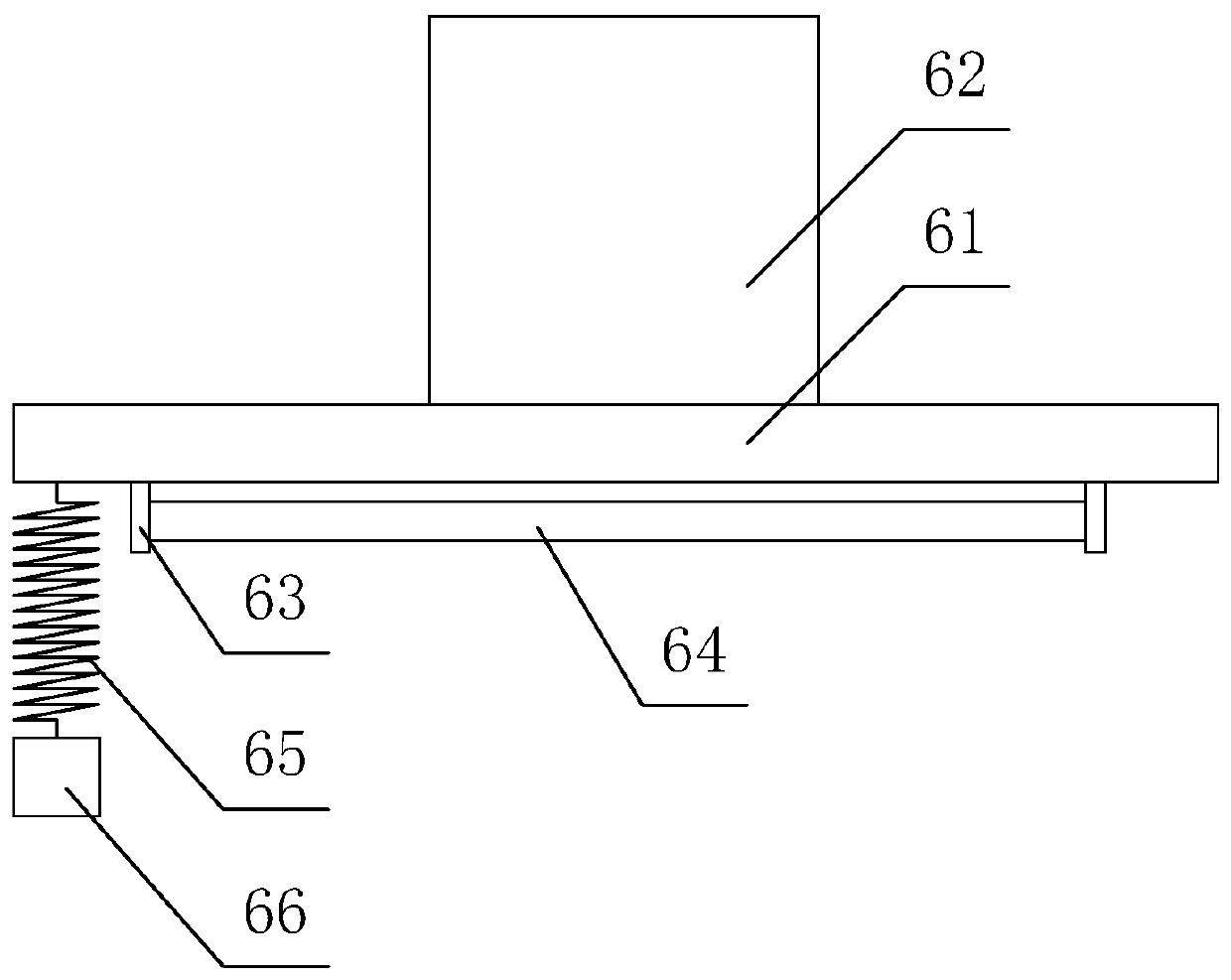 Horizontal type power cable storage equipment