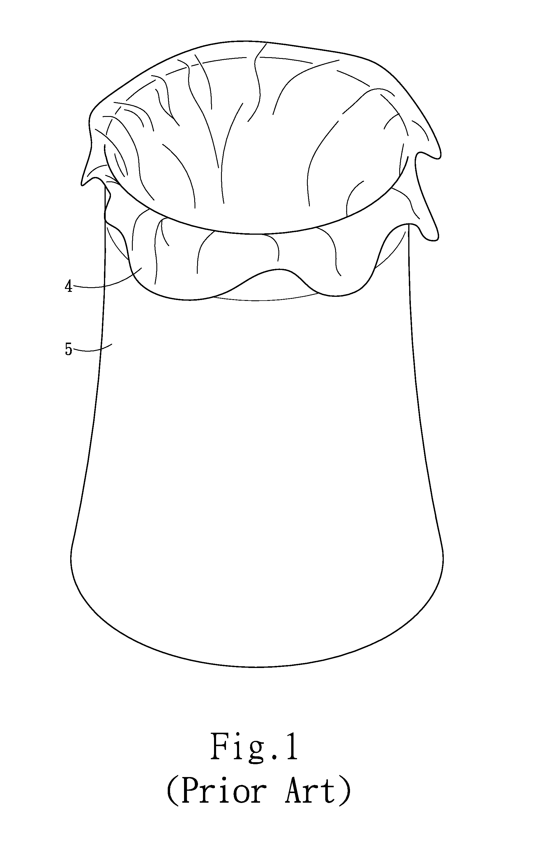 Structure of trashcan