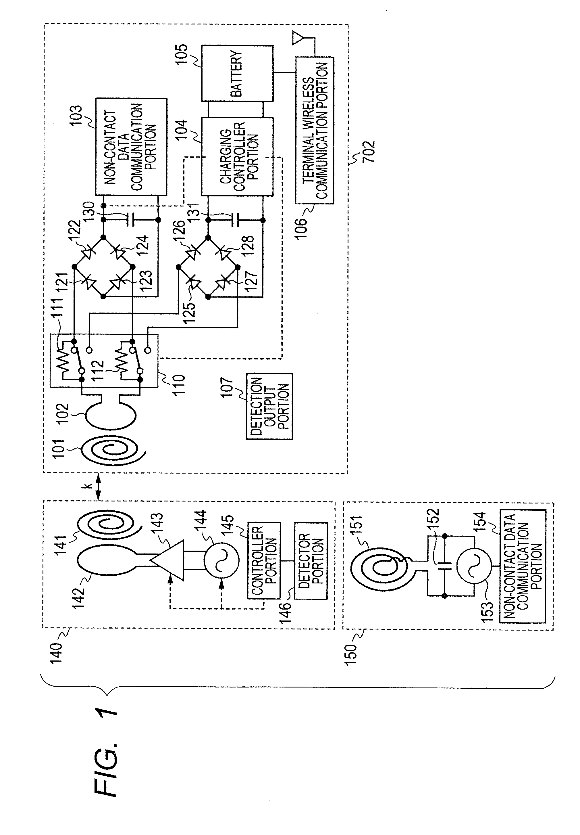 Non-contact power transmission system, receiving apparatus and transmitting apparatus