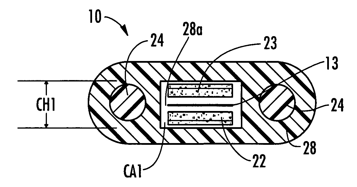 Fiber optic cables using dry inserts for coupling and methods therefor