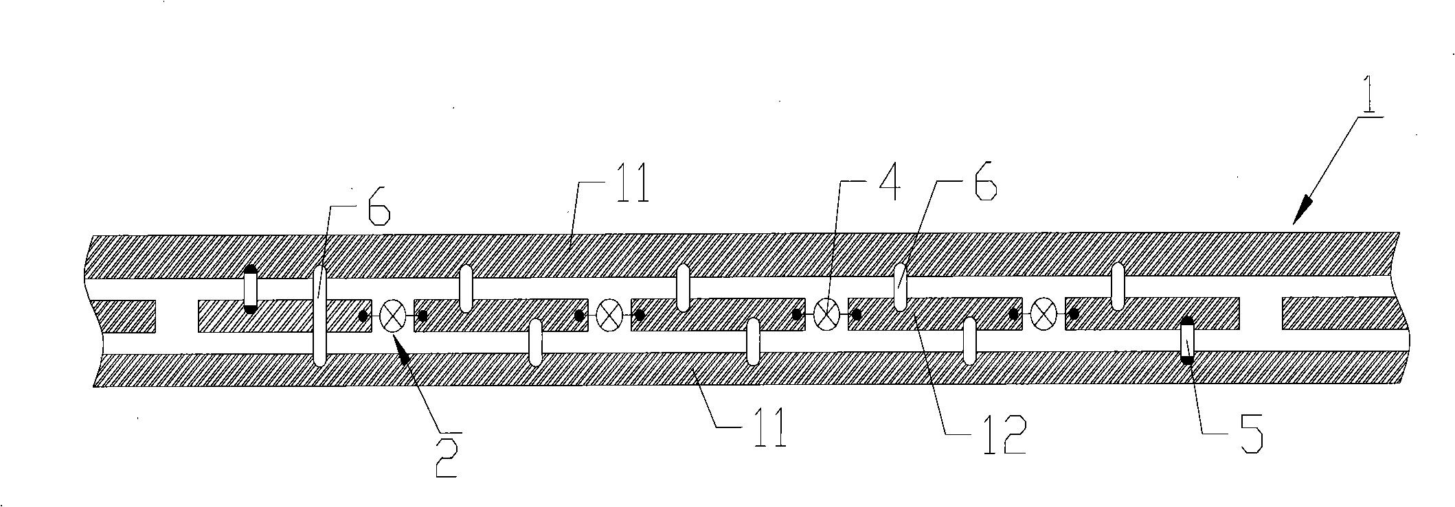 Method for making lamp strip and the lamp strip