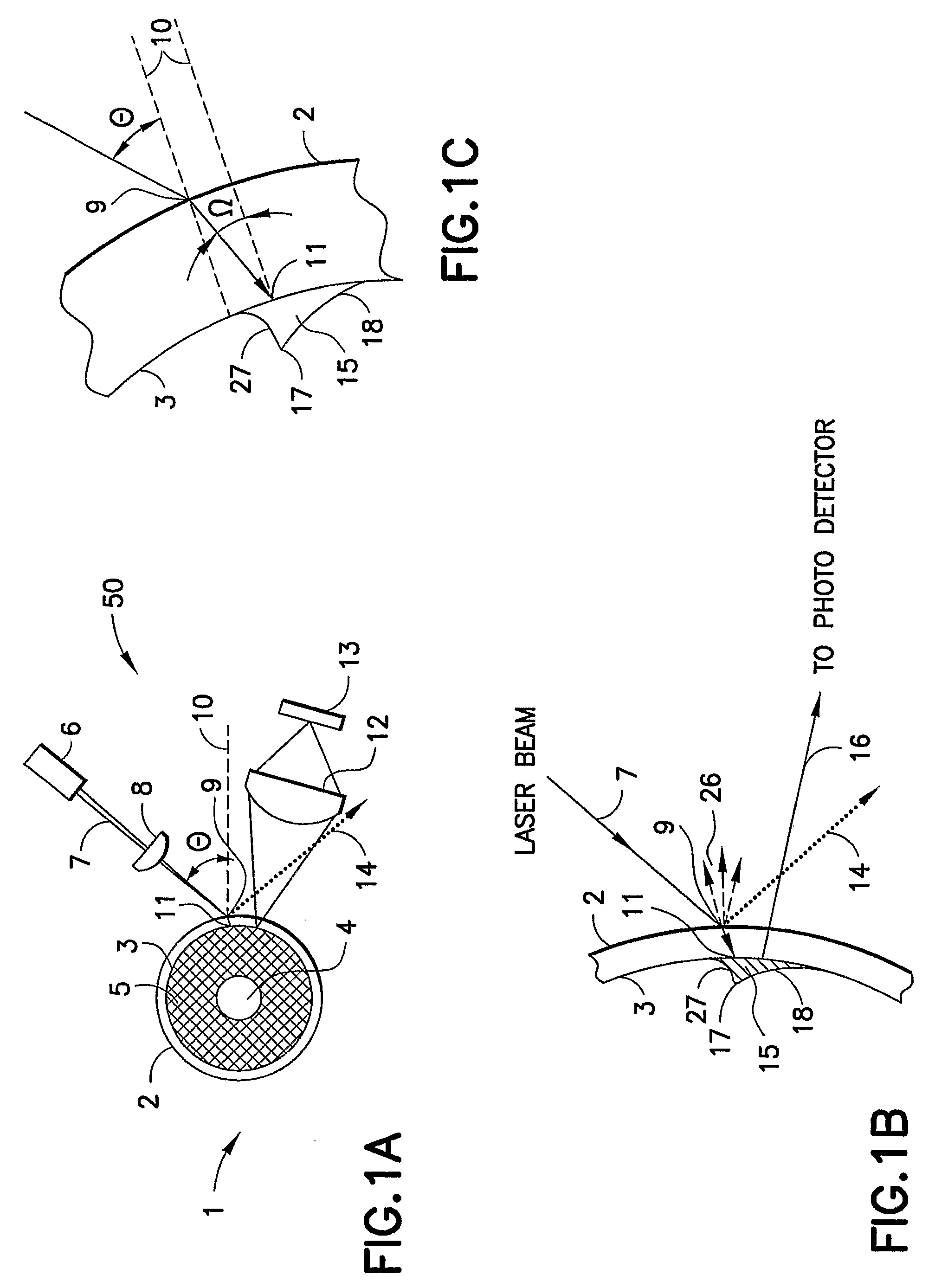 Apparatus for performing optical measurements on blood culture bottles