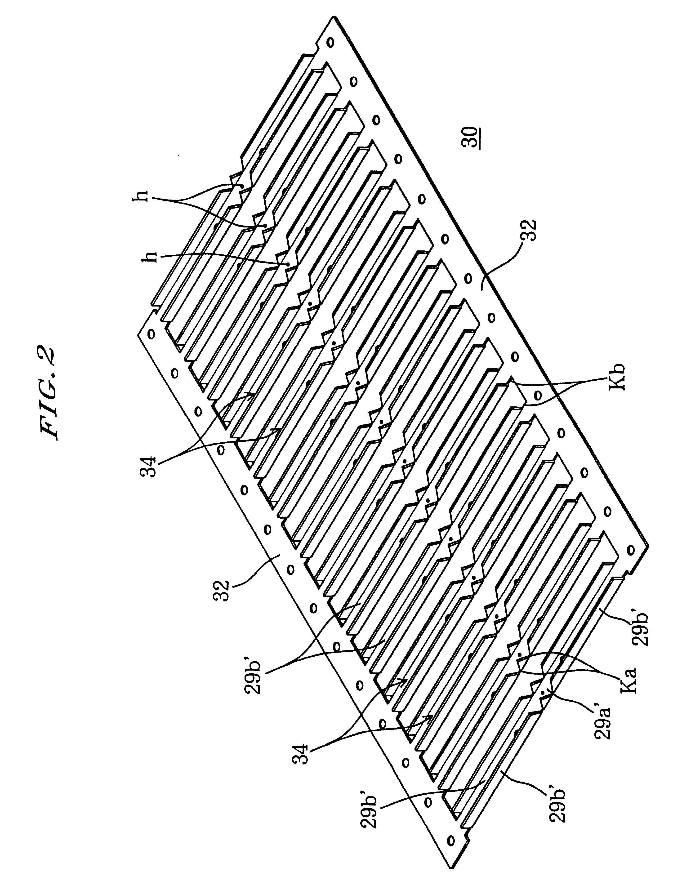 Electric dust collecting apparatus and manufacturing method of the same