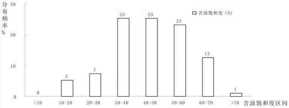 Method for measuring initial oil saturation