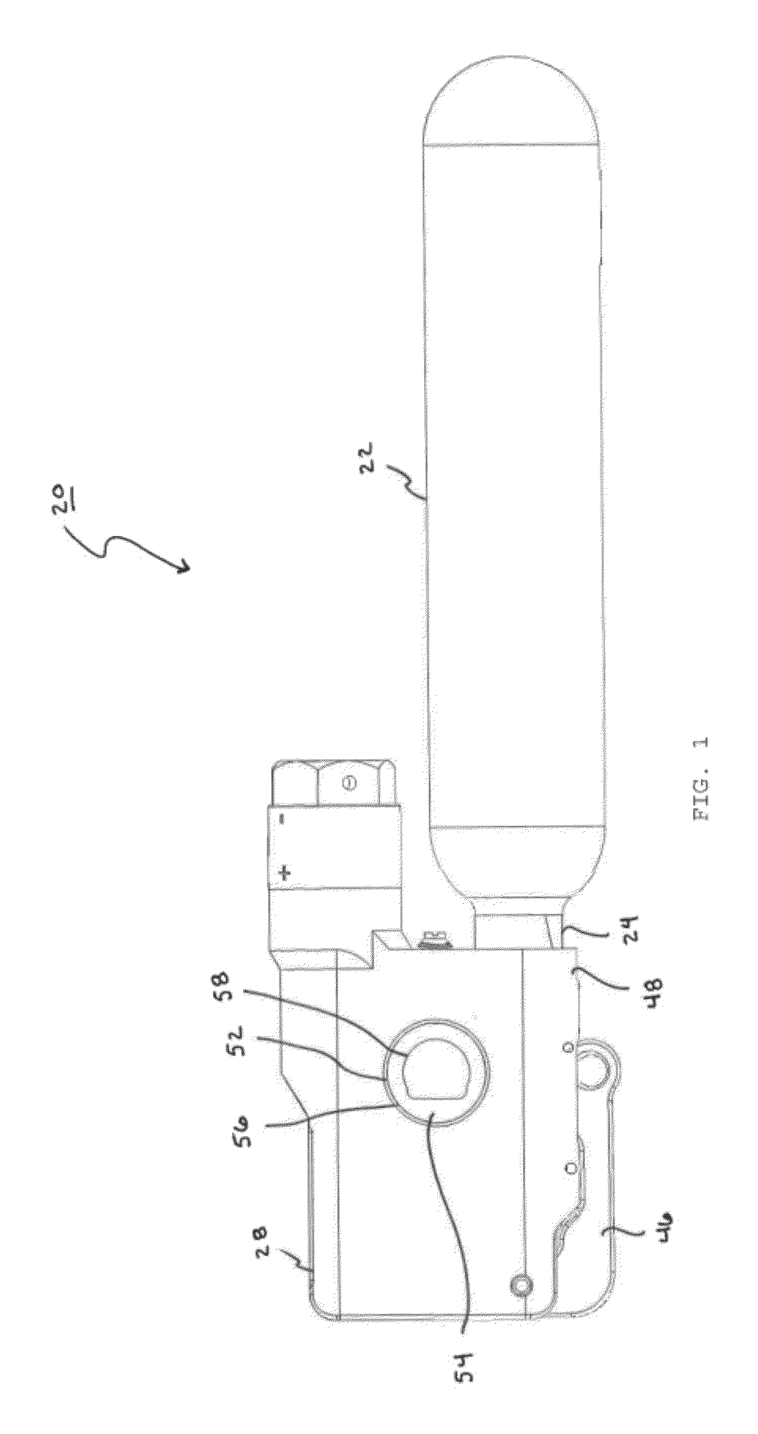 Water Actuated Pressurized Gas Release Device